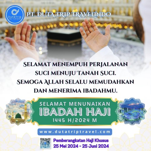 Ucapan Selamat Menunaikan Ibadah Haji 1445H